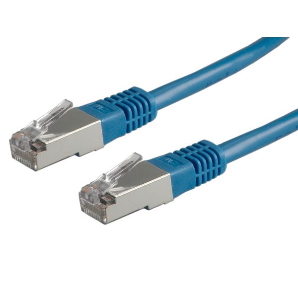 Roline Cat. 5e FTP Patch Cable, Blue, 5m