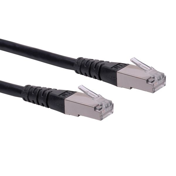 Cable de conexión Roline S/FTP Cat6, 10m Negro