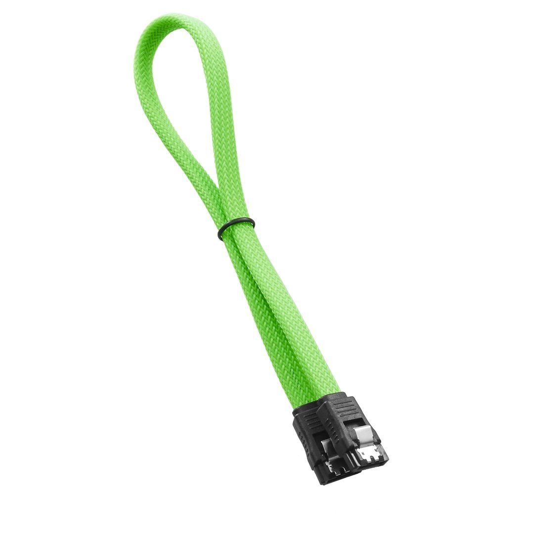 CableMod SATA III Cable, 0.3m Green