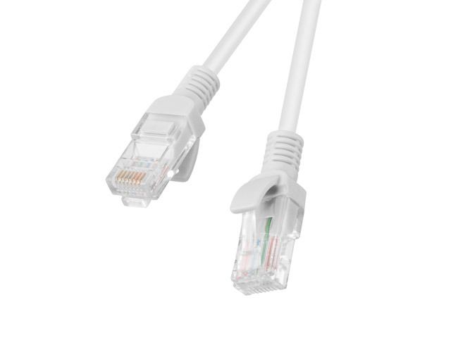 Lanberg Cat5e Network Cable, 0.5m, Grey (U/UTP)