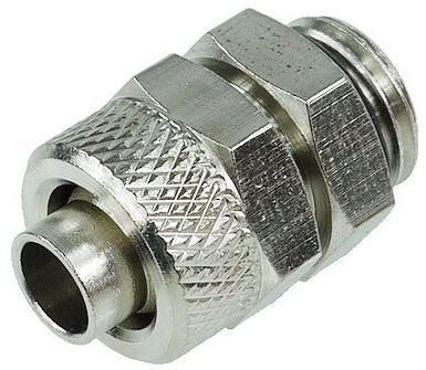 DocMicro Metal Straight Tip 1/4" for 8/10mm Pipe - Silver