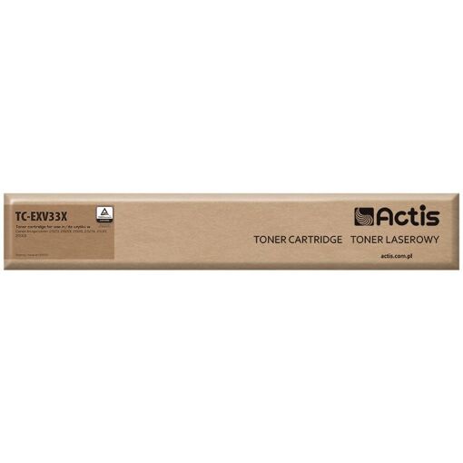 Cartouche de toner noire Actis TC-EXV33X (remplacement Canon C-EXV33)