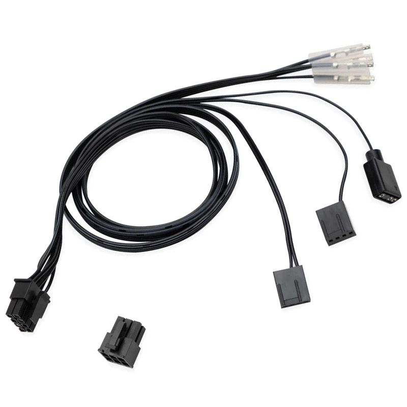 Ekwb Ek-loop OmniLink 6-Pin Power Cable (Dual PWM), Black, 50cm