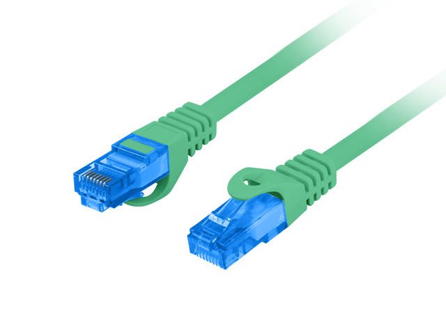 Cable de red Lanberg Cat6a Verde, 20m (PCF6A-10CC-2000-G)