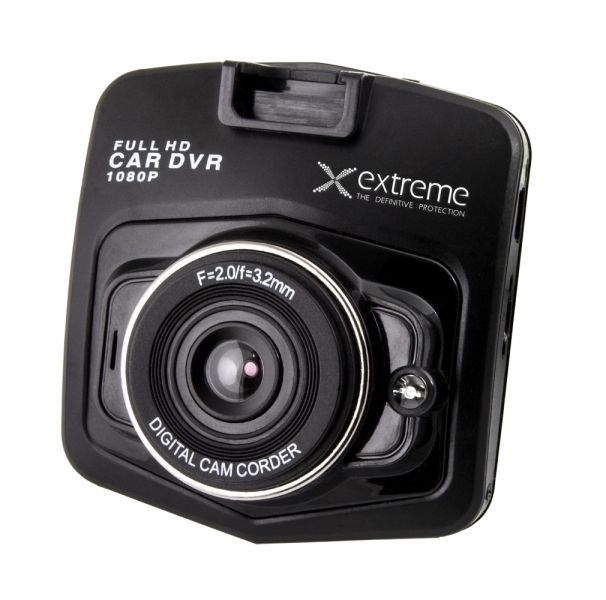 Esperanza XDR102 Dashboard Camera Full HD with Battery, USB Black