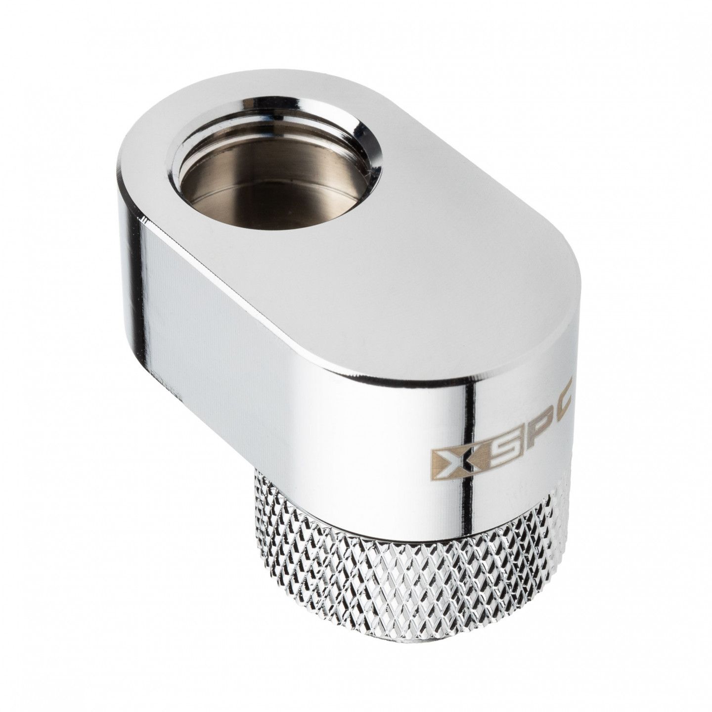 Xspc G1/4 Rotary 14mm Offset Fitting - Chrome