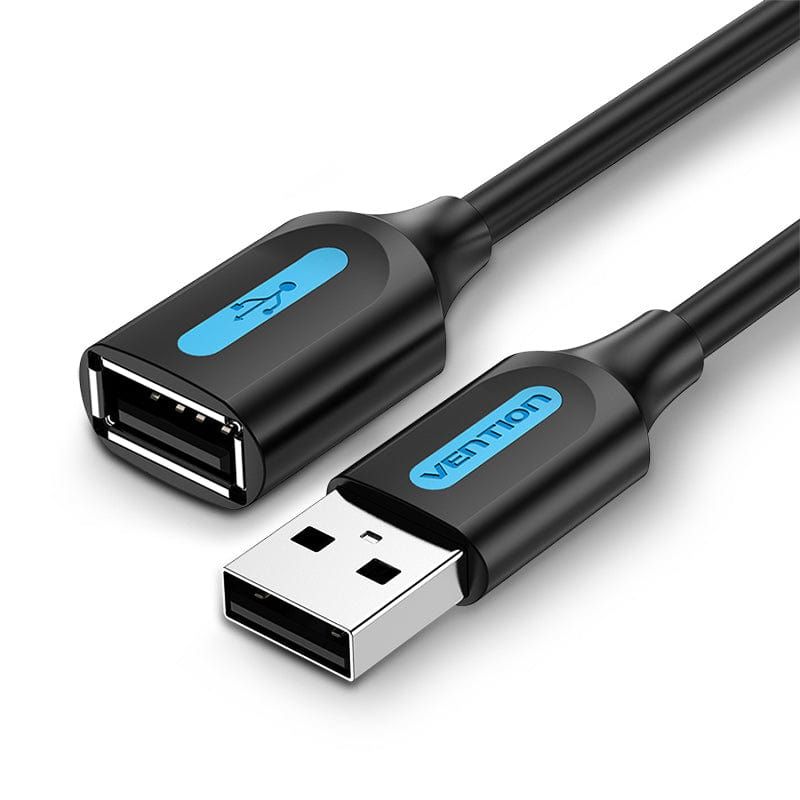 Vention CBIBI USB Cable 3m, USB 2.0 A to A Black