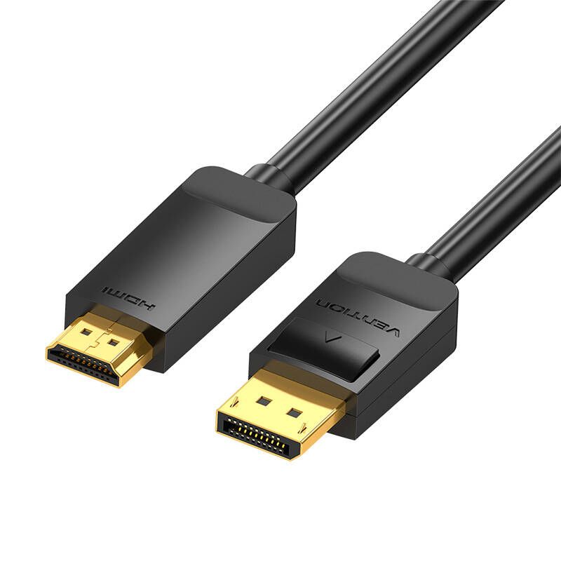 Cable Vention DisplayPort 4K a HDMI 2m (Negro)