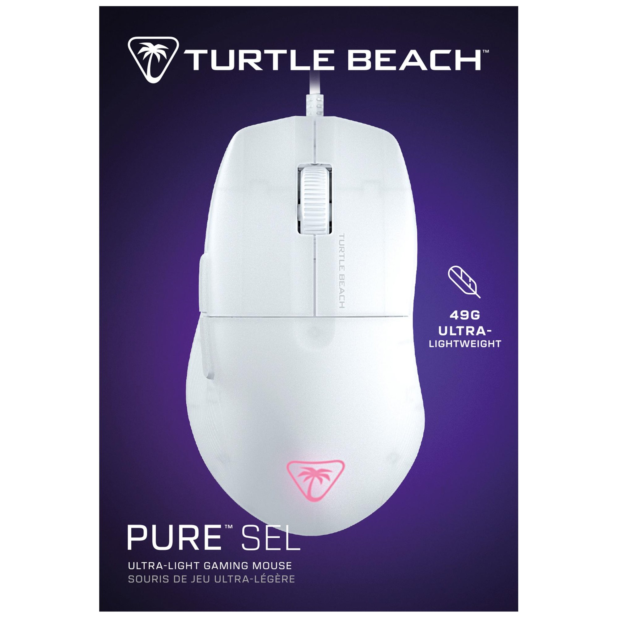 Turtle Beach Pure SEL - Ratón de juego RGB ultraligero