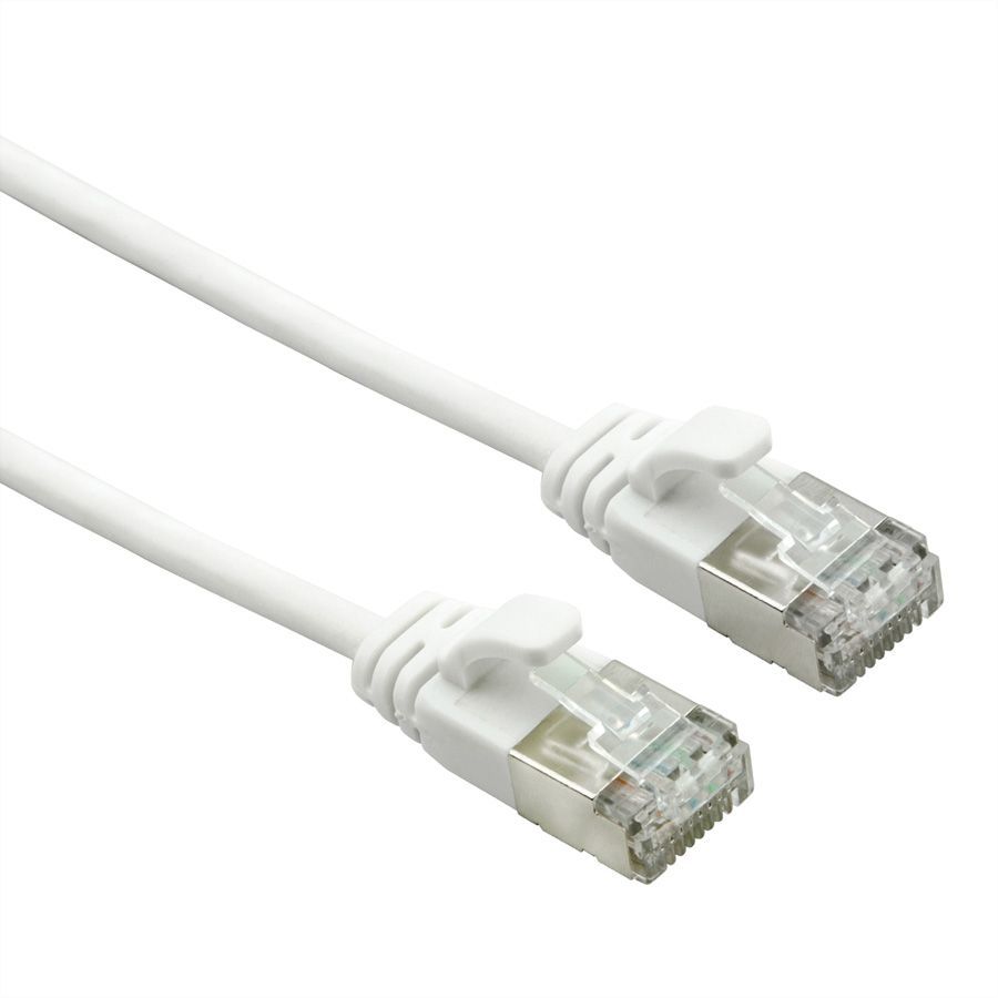 Roline Cat7 Network Cable, 3m, White (U/FTP STP)