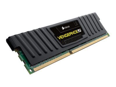 Corsair Vengeance DDR3 Kit - 8GB (2x4GB) - Low Profile 240-pin DIMM - 1600MHz / PC3-12800 - CL9 - 1.5V - Buffered Memory - Non ECC