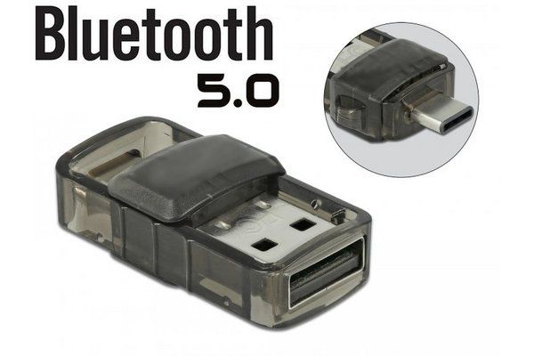 Dexlan Bluetooth 5.0 2-in-1 Twist USB-A/USB-C