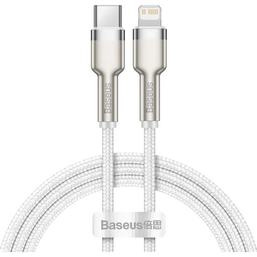 Cable Baseus Cafule 2m Lightning a USB C