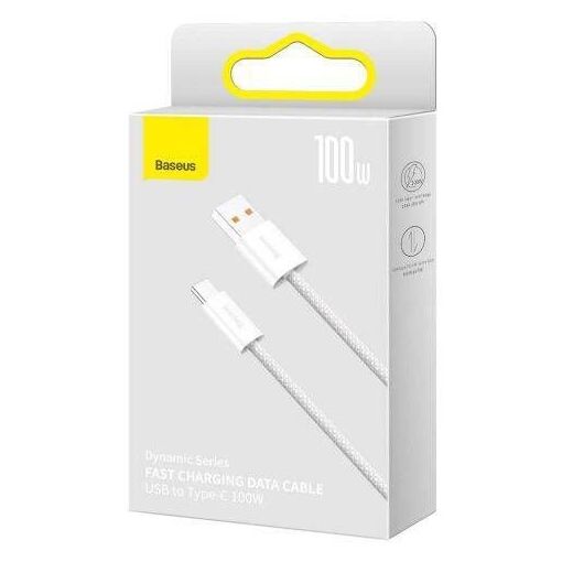 Baseus 100W Type-C Dynamic Series Cable, 1m, White