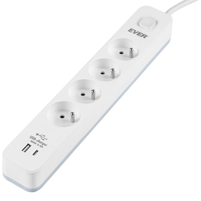 Ever Protect 4-Port 1A USB Cable 5m