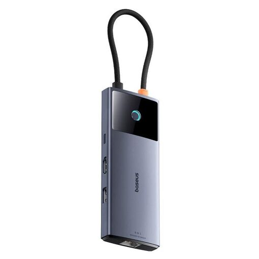 Baseus USB Type-C Hub & Adapter - 10000 Mbps, Gray