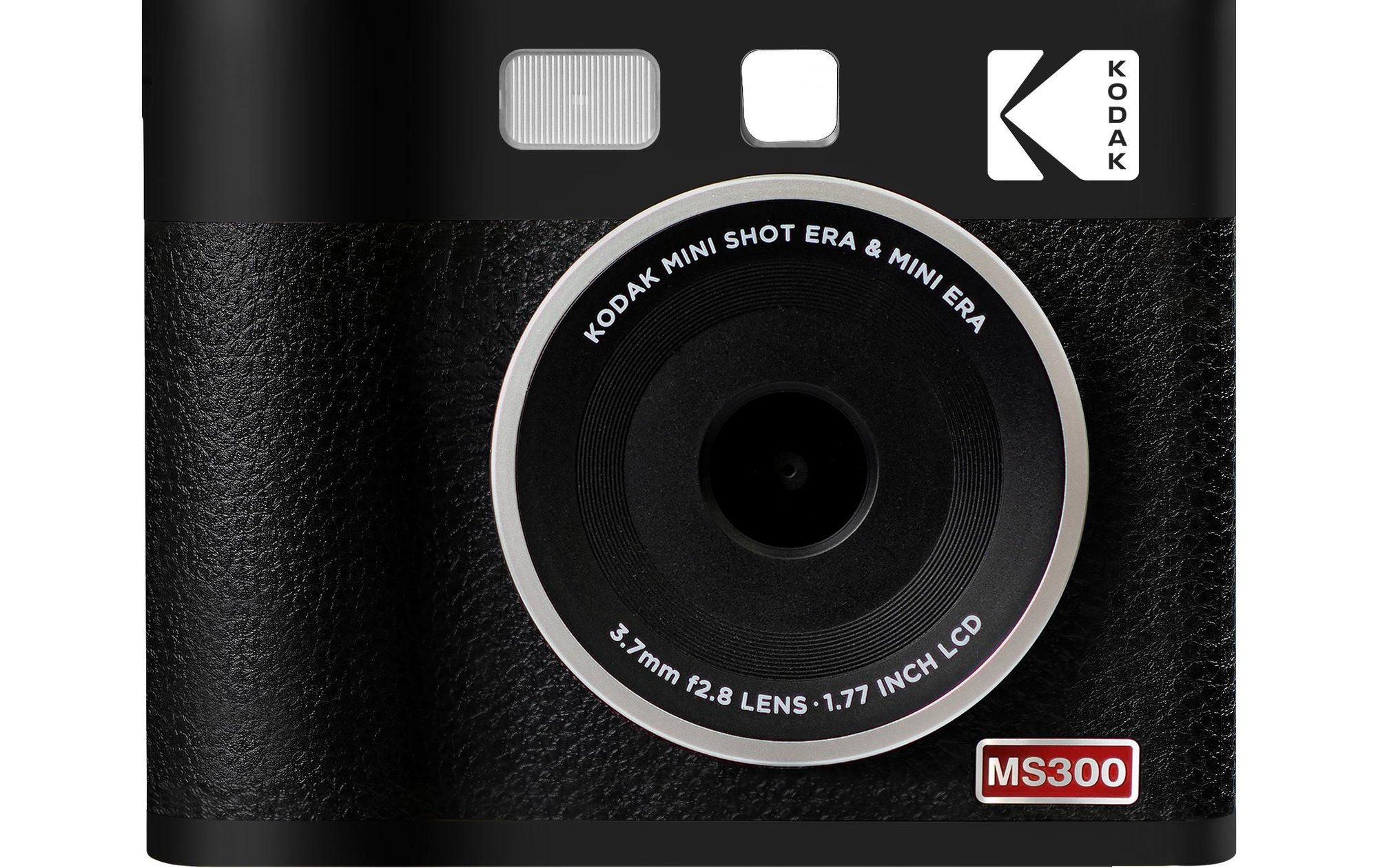 Kodak Cam Mini Shot 3 Era Black 3x3 - 2-in-1 Camera with Printing and Bluetooth Connection