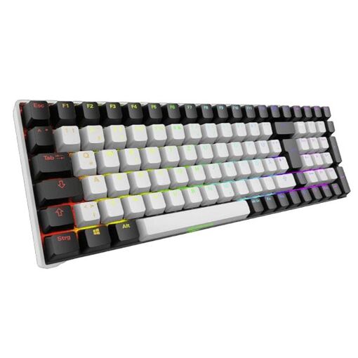 Clavier de jeu Sharkoon SGK50 S2 Noir Gateron Jaune Allemand