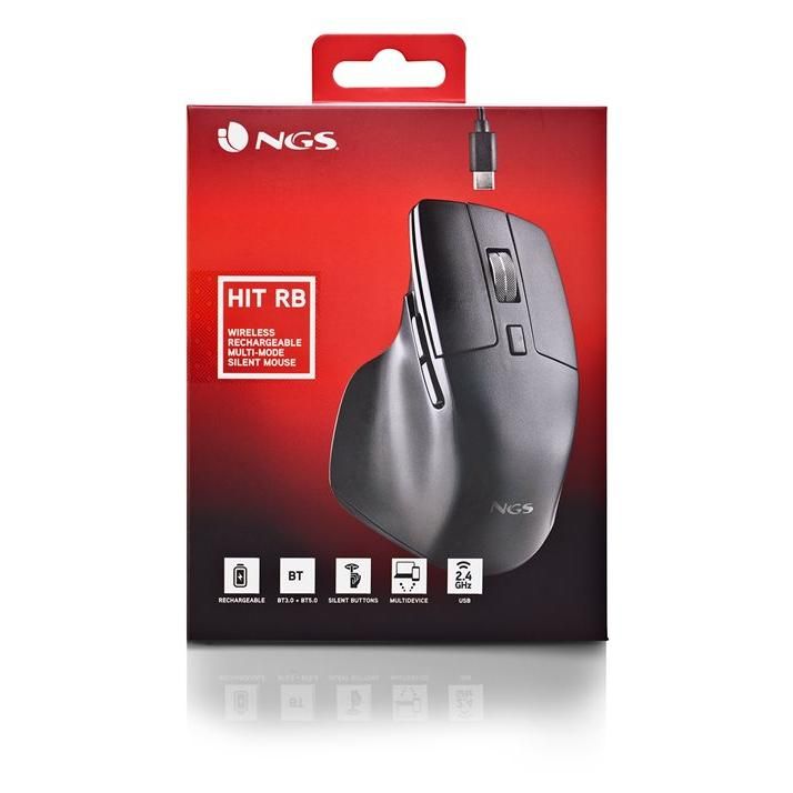 NGS Technology Wireless Optical Mouse for Right-Handed Users
