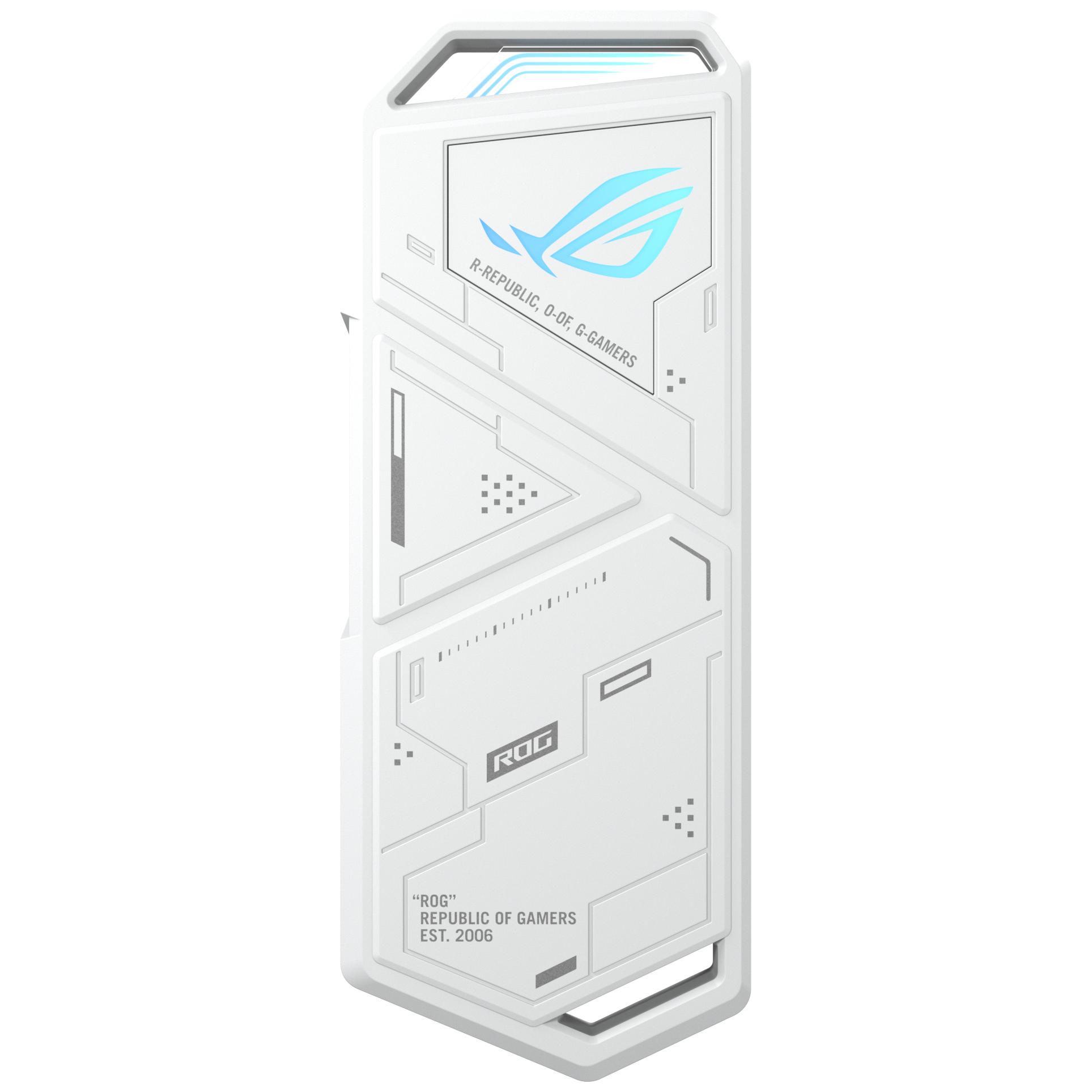 ASUS ROG Strix Arion - External Enclosure - M.2 NVMe Card - USB 3.2 (Gen 2x1) - White