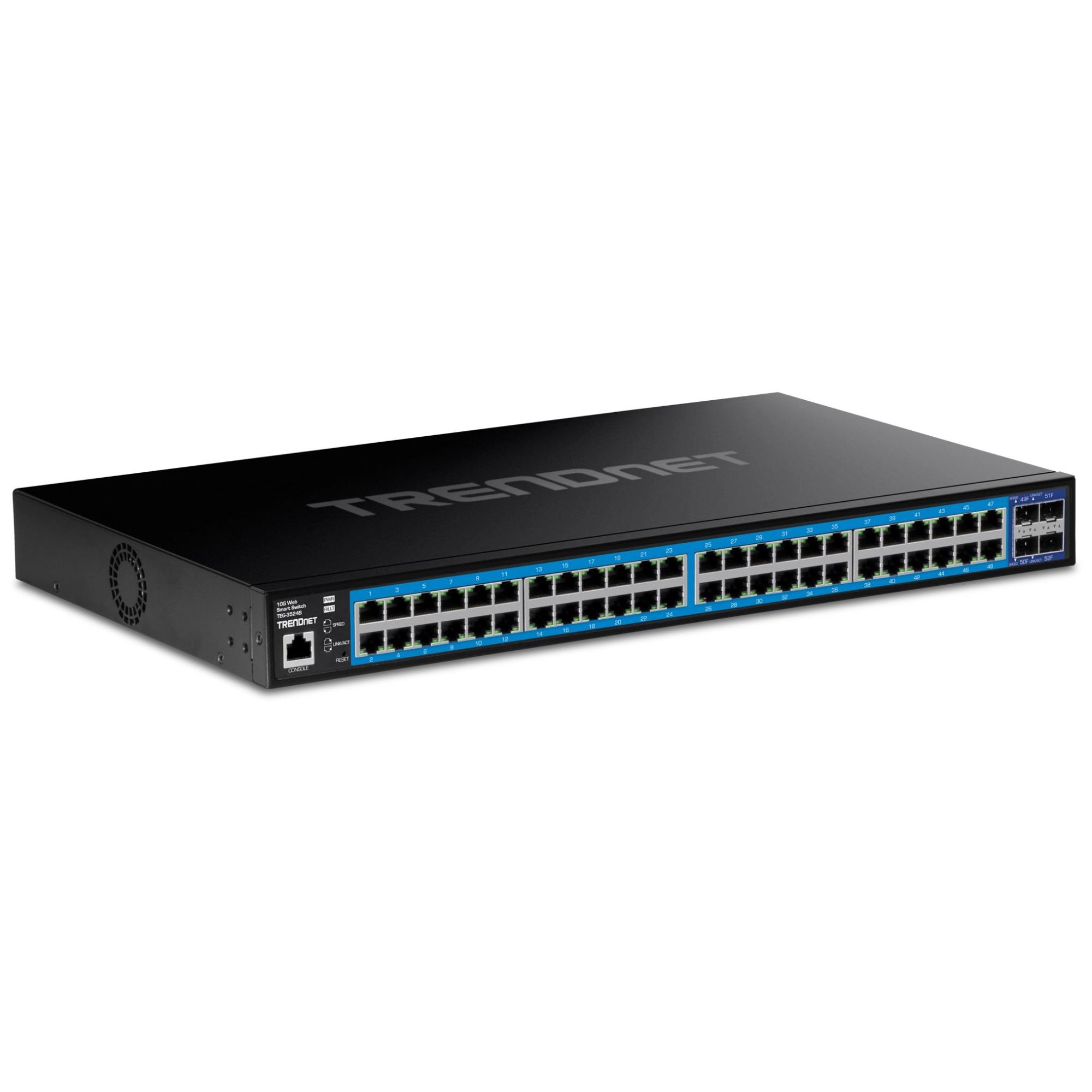 Trendnet Managed Gigabit Ethernet Switch TEG-3524S (Black)