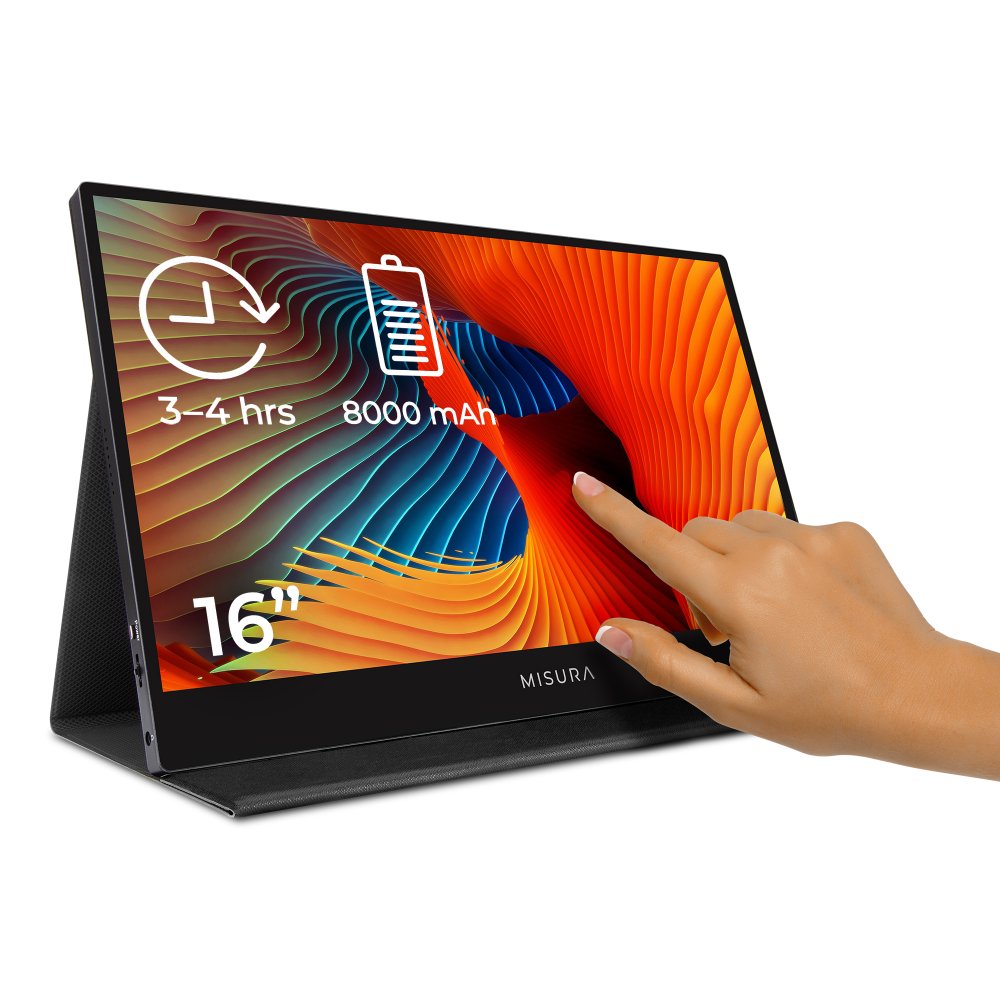 Misura M16TB 16" Portable Touchscreen Monitor 1920 x 1080 60Hz