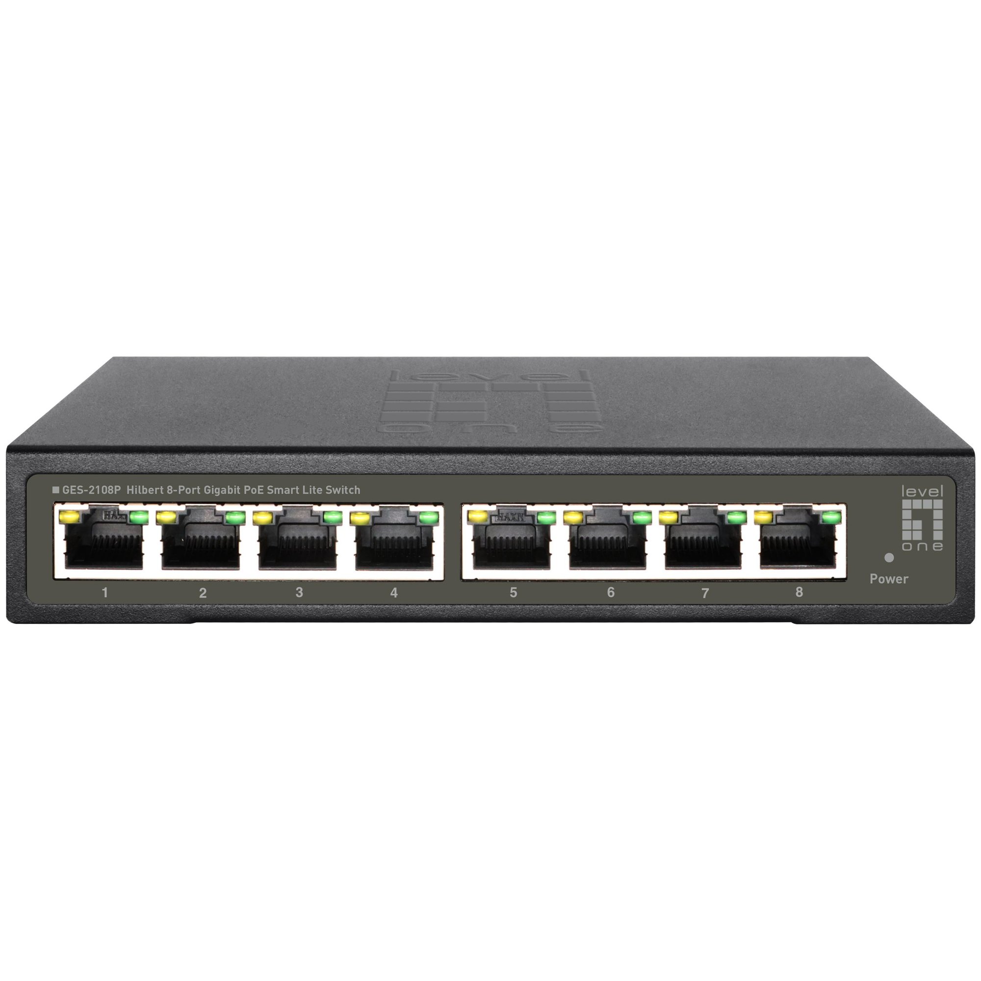 LevelOne GES-2108P 8-Port Gigabit PoE Switch