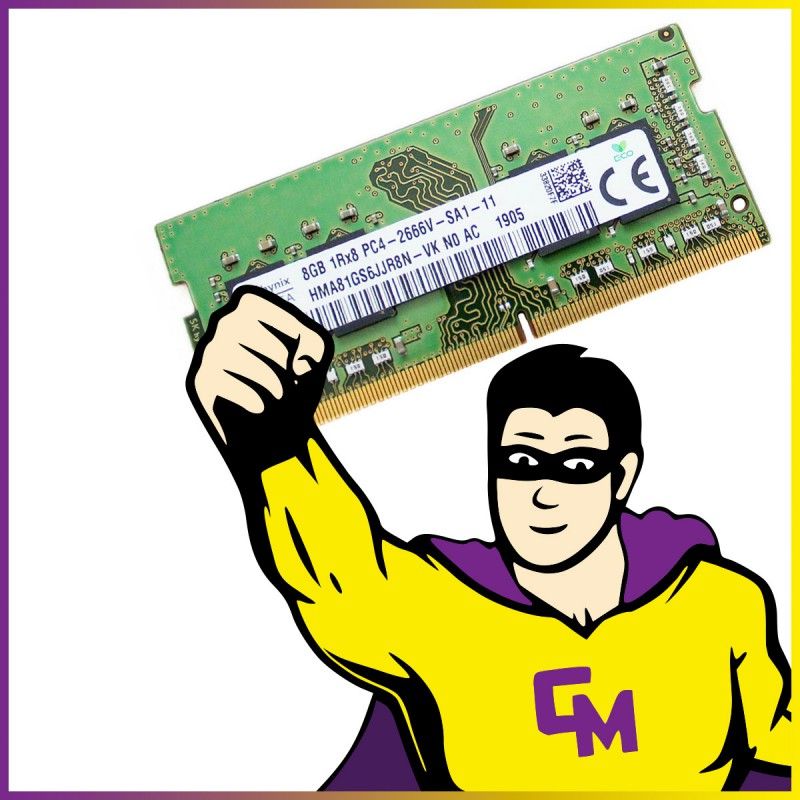 Hynix 8GB DDR4 SODIMM RAM (HMA81GS6JJR8N-VK) for Laptop