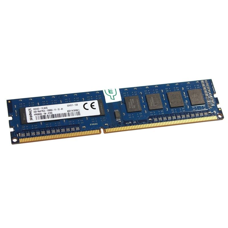 Kingston 4GB DDR3 PC3L-12800U RAM (HP698650-154-HYAG)