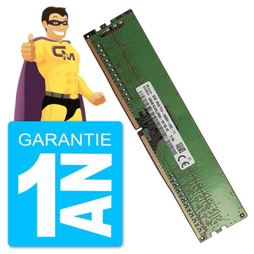 Memoria RAM de 8GB de Hynix (PC4-21300U, 2666MHz, CL19)