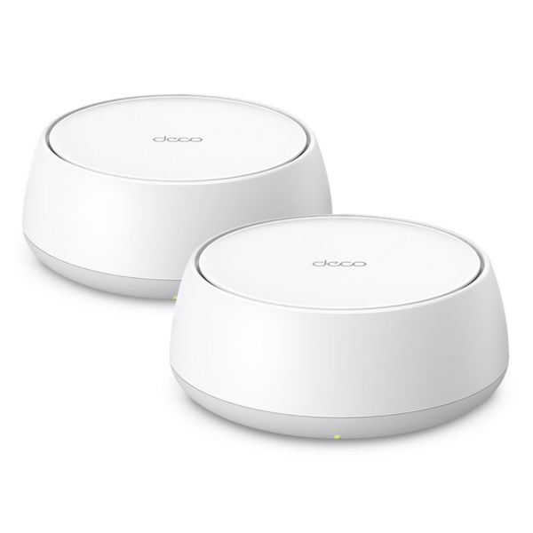 TP-Link Deco BE25 V1 - Wi-Fi System (2 Routers) - Mesh 1GbE, 2.5GbE, Wi-Fi 7 Bi-band