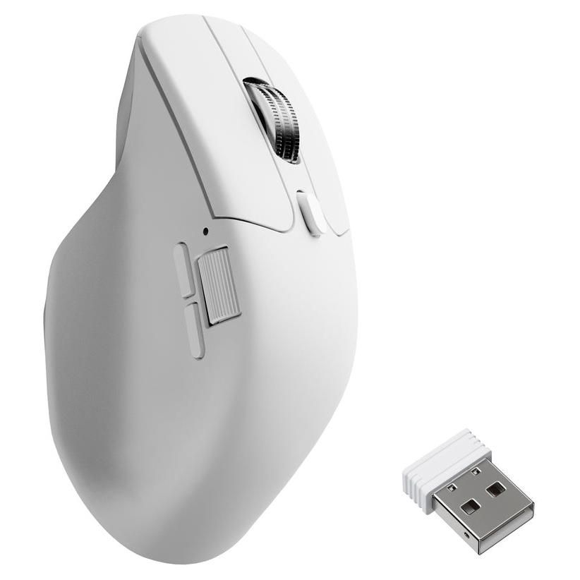 Keychron M6-A3 Ambidextre Bluetooth + USB Type-C Optical Gaming Mouse, 26000 DPI