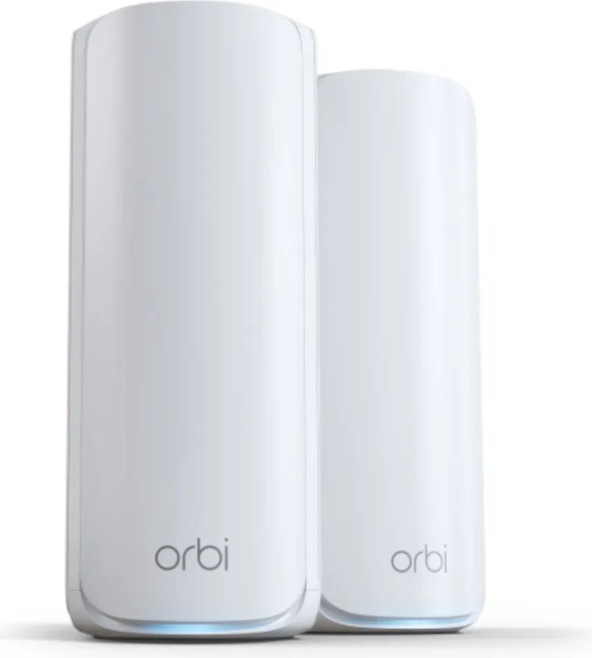 Netgear Orbi RBE772 Wi-Fi System (Router & Extension) - Up to 4500 sq. ft. - 1GbE Mesh, Wi-Fi 7 Dual Band