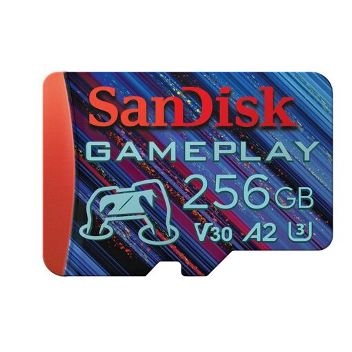 SanDisk GamePlay 256GB V30 A2 U3 microSDXC Memory Card