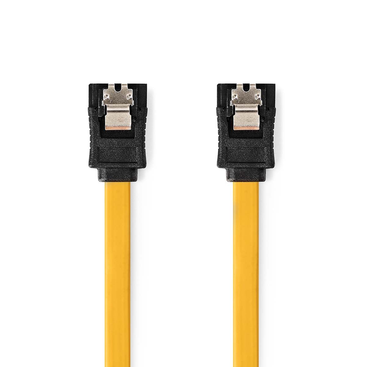 Cable SATA Nedis 1m, 7 pines, Amarillo