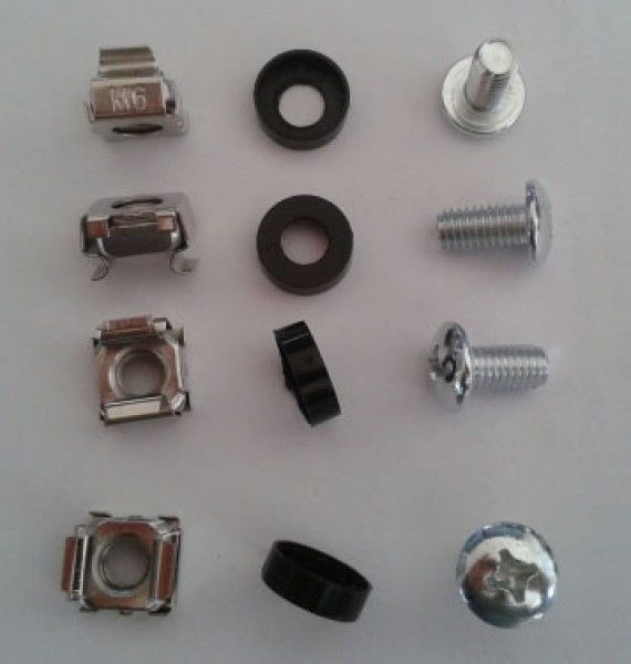 Allnet Metal Screws 12mm, 100 Pieces