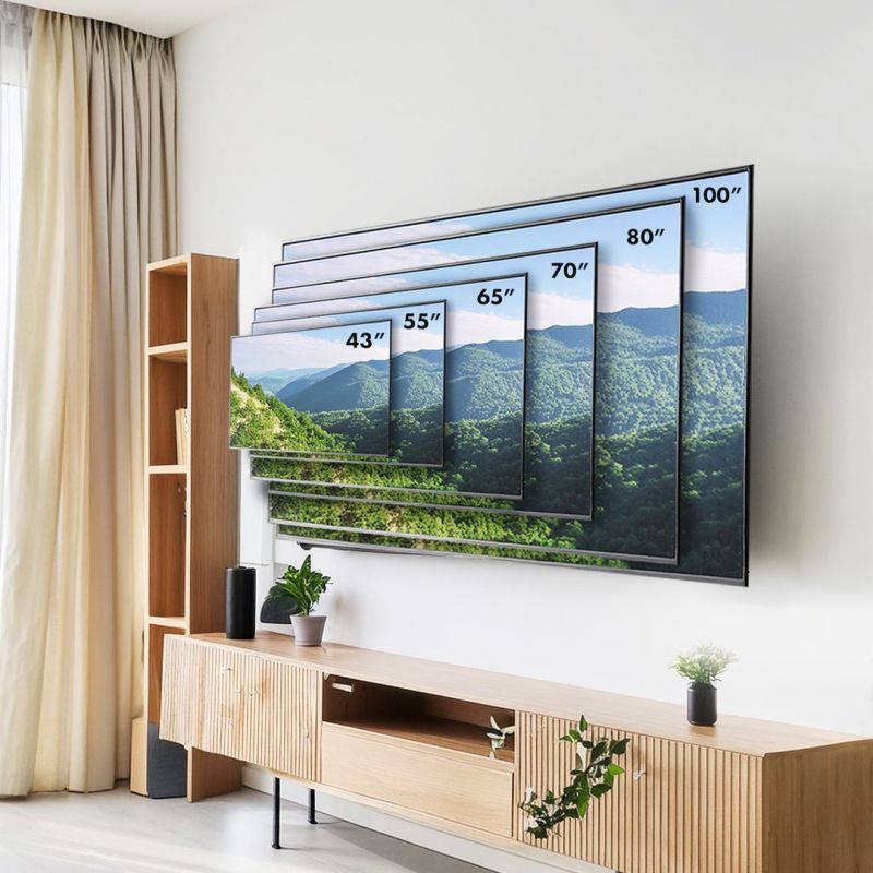 Maclean Heavy Duty TV Wall Mount MC-422 (43-100 inch, VESA 800x400, Max. 120kg)