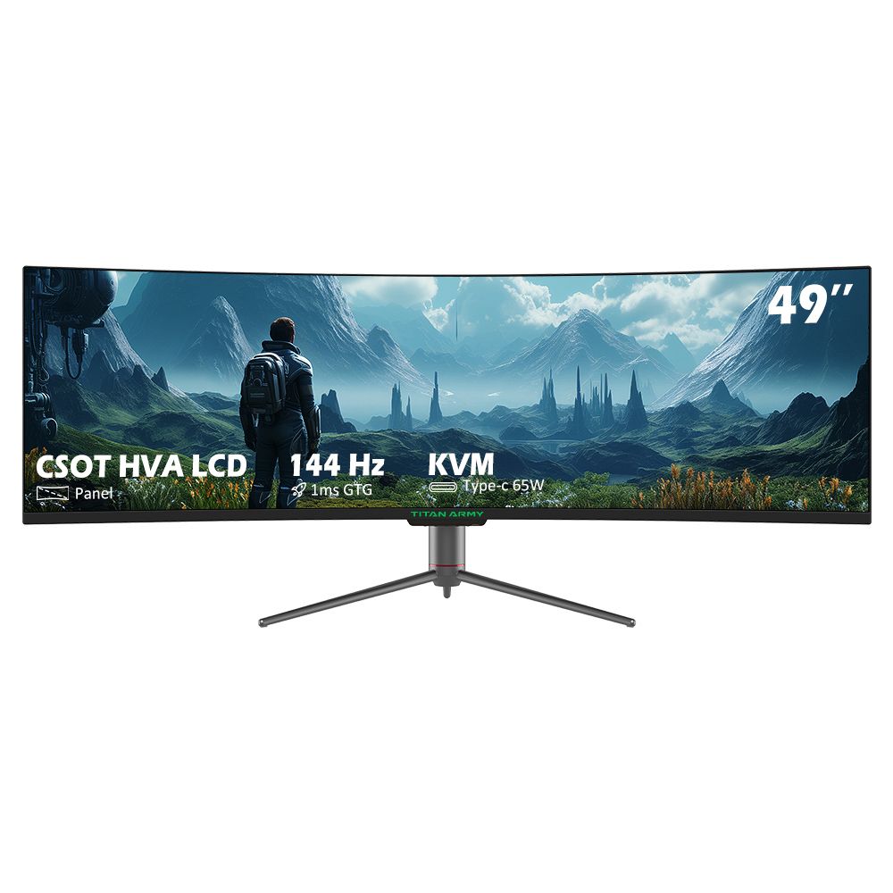 Moniteur de jeu TITAN ARMY C49SHC 49 pouces
