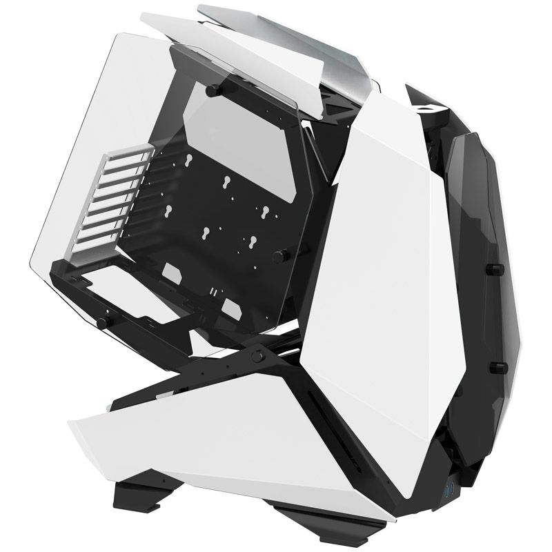Caja Jonsbo MOD5 de Gran Torre, Cristal Templado - Blanco