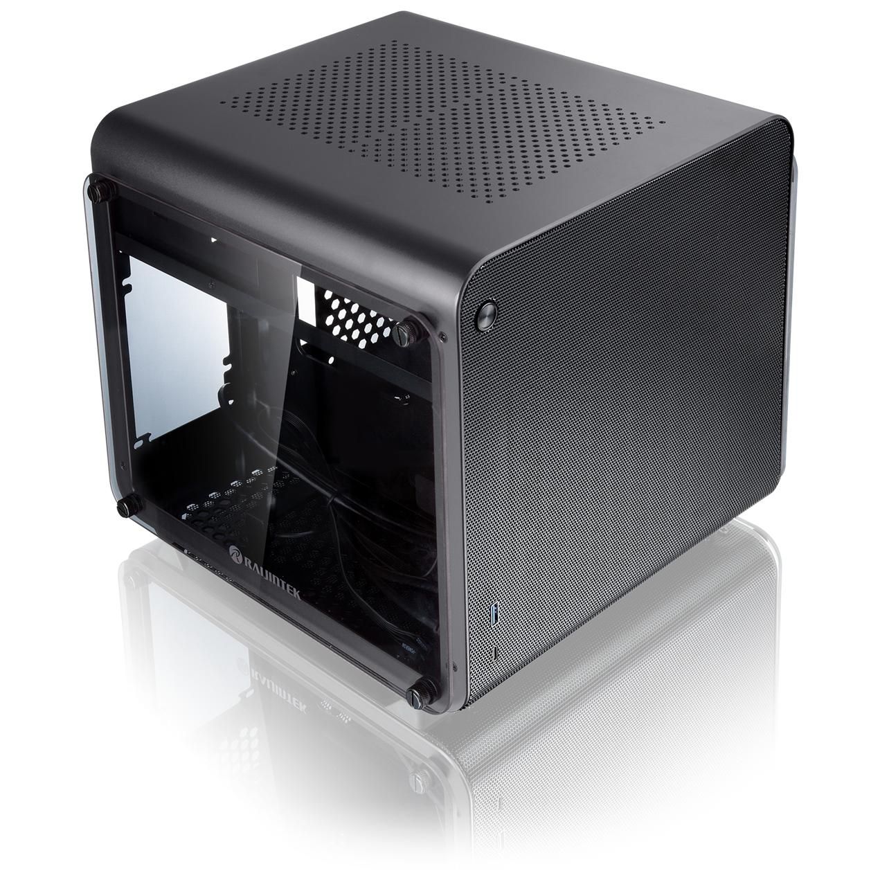 Caja Raijintek Metis EVO TGS Mini Torre, Negro