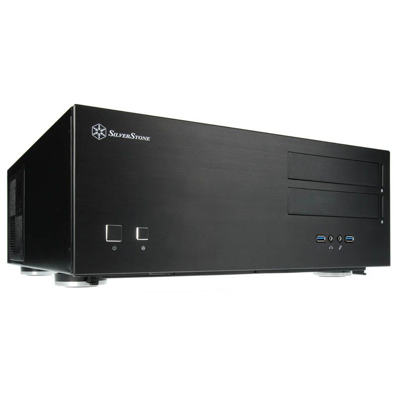 Silverstone Sst-gd08b USB 3.0 Grandia Desktop - Black