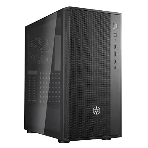 Silverstone Fara R1 - Mid-Tower Case - Black - Tempered Glass