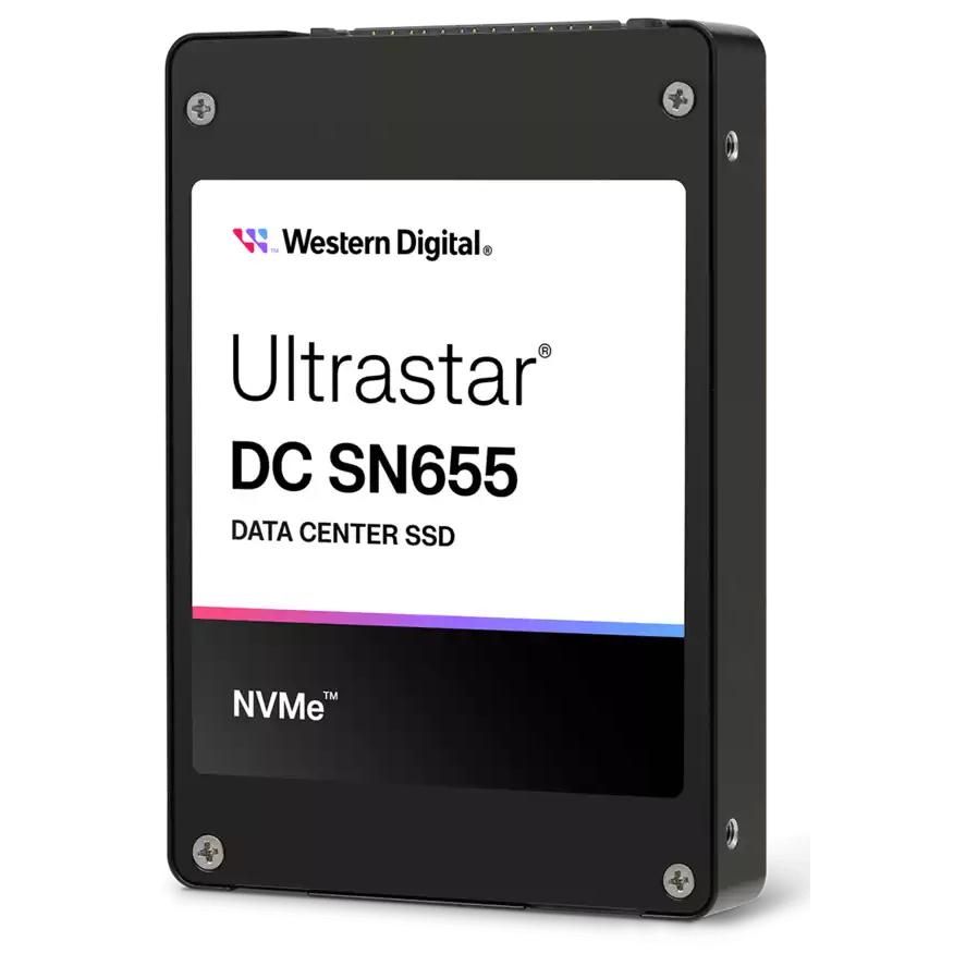 Western Digital Ultrastar DC SN655 3.84TB U.3 PCI Express 4.0 NVMe 3D TLC NAND SSD