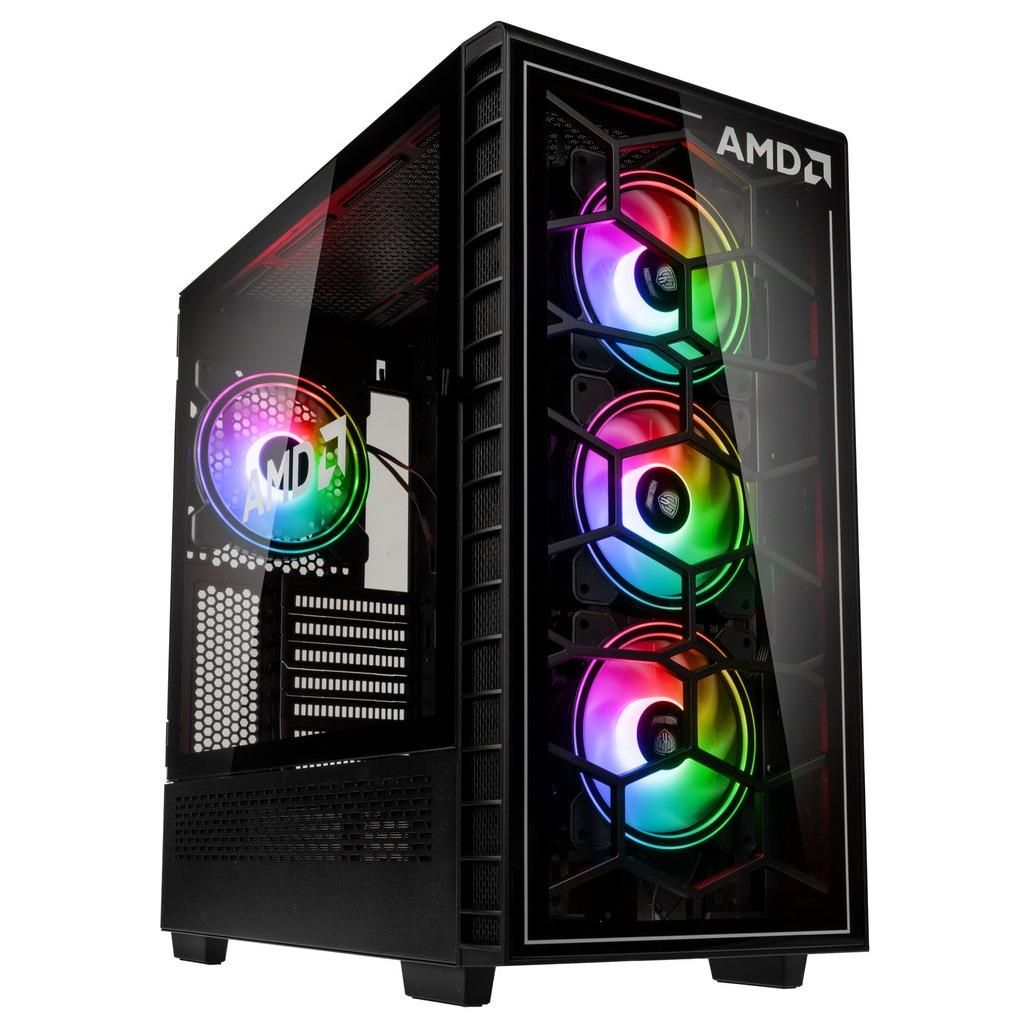 Kolink Observatory Y AMD SE ARGB Midi Tower - Black, Transparent