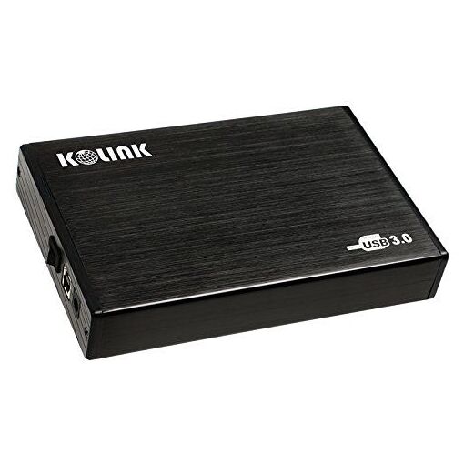 Caja externa Kolink compatible USB 3,5 pulgadas - Negra