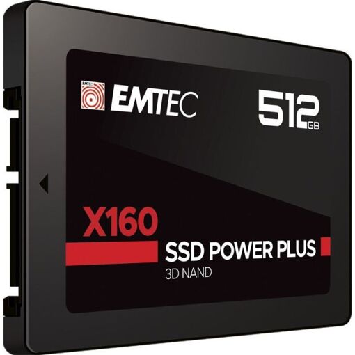 Emtec X160 512GB 2.5" SATA III QLC 3D NAND SSD