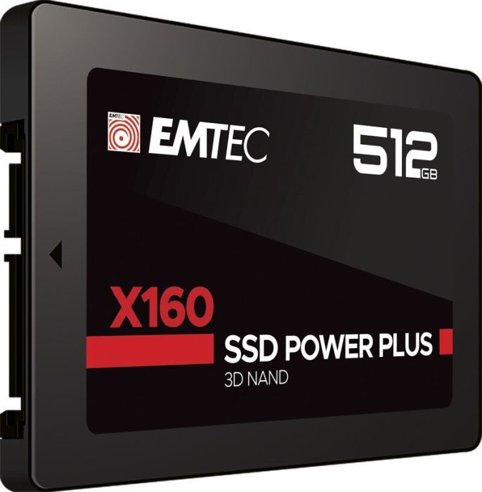 Emtec X160 512GB 2.5" SATA III QLC 3D NAND SSD