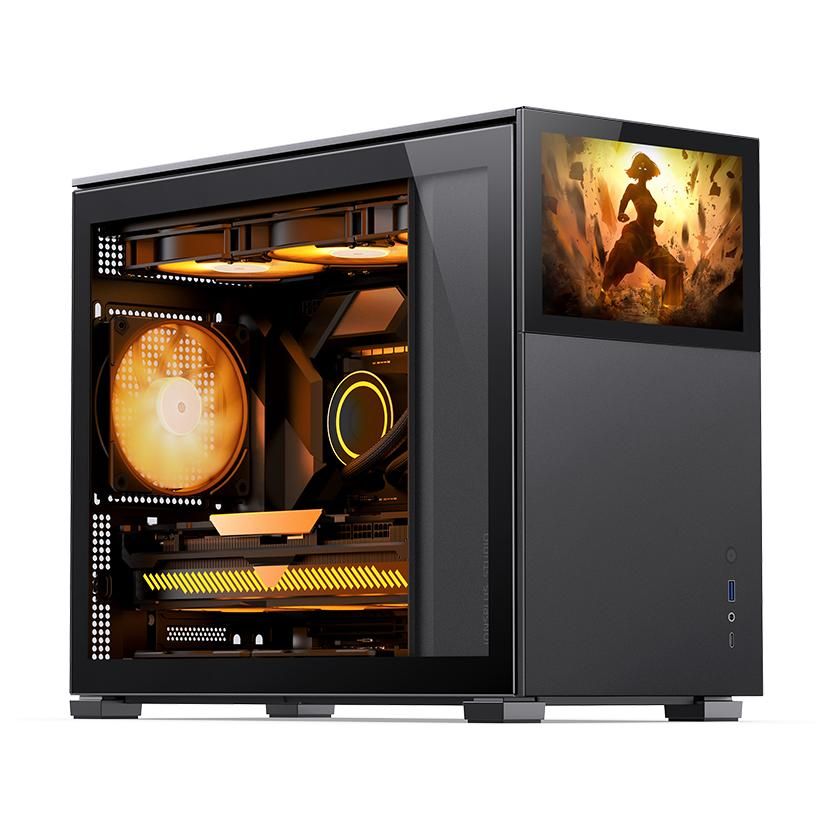 Jonsbo D31 STD Midi Tower Case, Black
