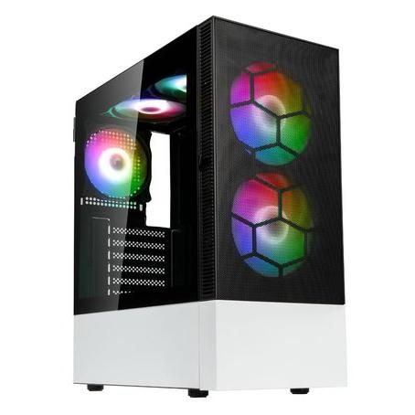 Kolink Observatory MX Midi Tower - Black/White
