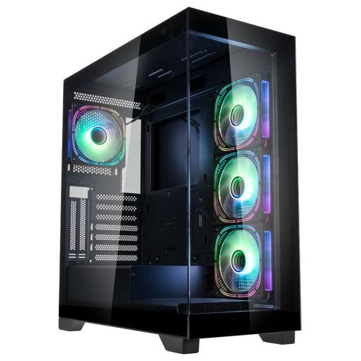 Torre media Kolink Unity Peak ARGB Negro